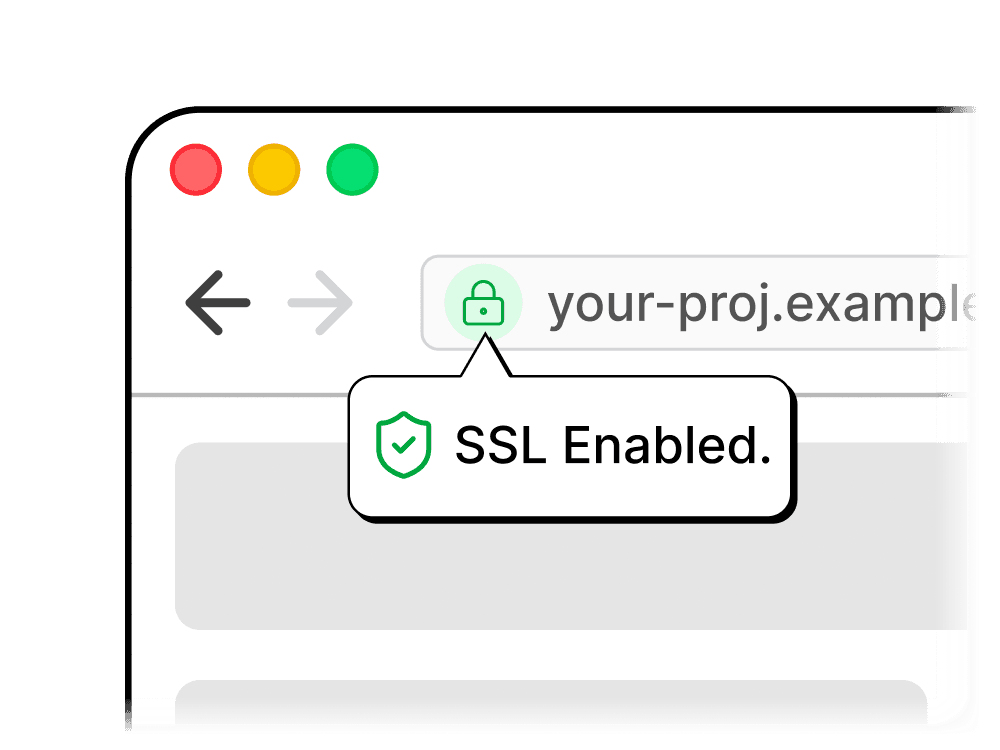 Custom Domain & Auto SSL